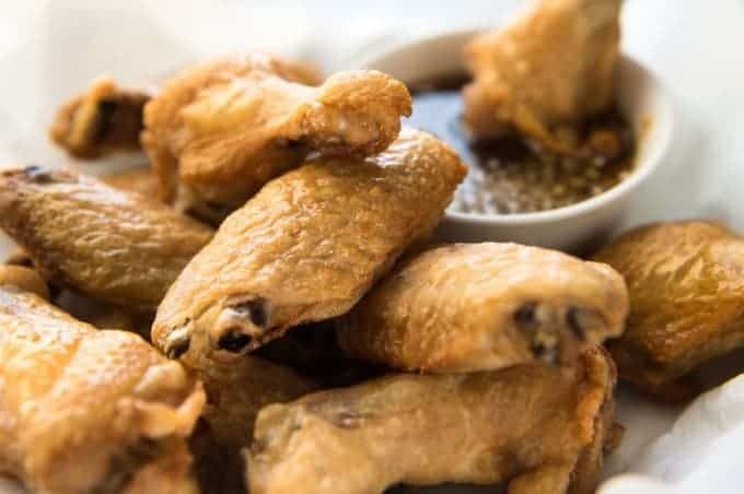 These crispy oven baked wings are so crispy, you will think they've been deep fried! You will be shocked how easy these are to make! recipetineats.com