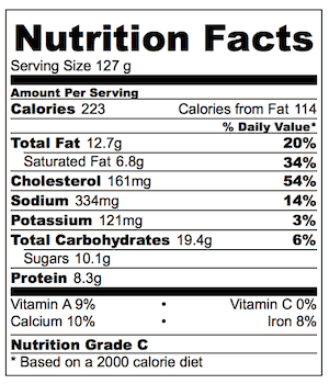 Hasselback french toast nutrition