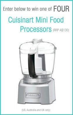 Cuisinart Mini Food Processor Giveaway