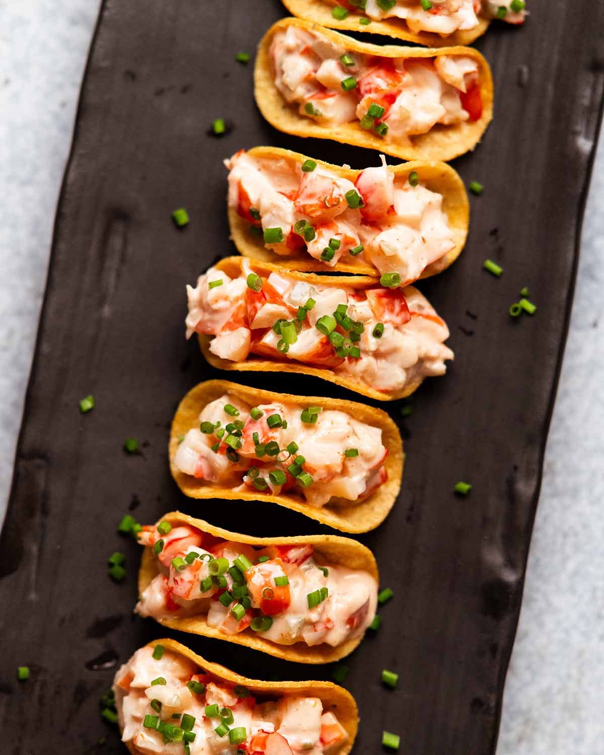 Prawn Cocktail Mini Tacos
