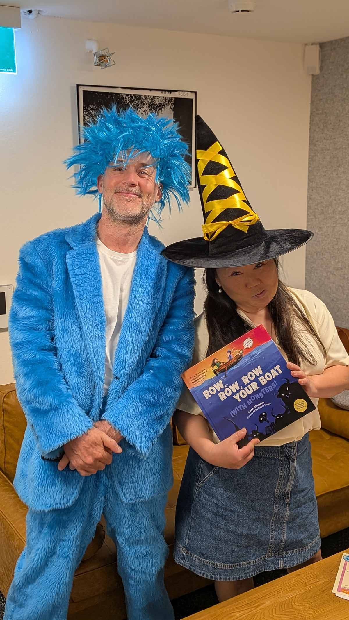 Dozer Row Row Row Your Boat with Monsters Children's book storytime