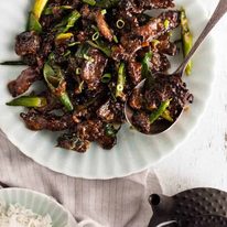 Crispy Sticky Mongolian Beef - PF Chang's copycat, done right! Less oil, all the flavor and not stickly sweet. Easy!
