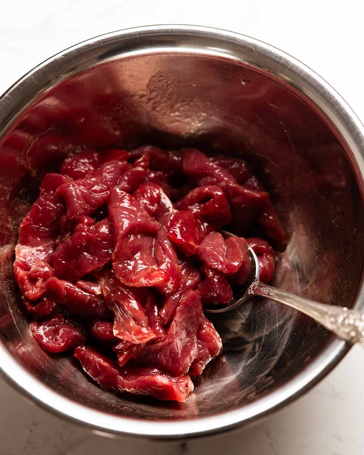 How to tenderise beef for stir fries