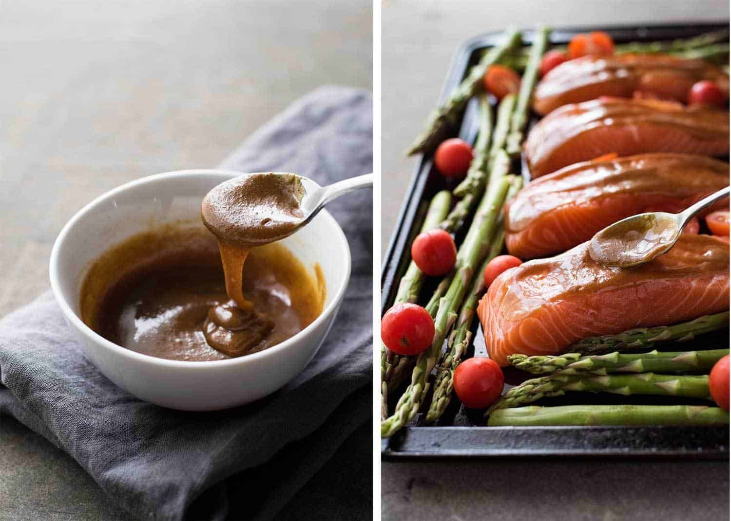 Brown sugar glaze for salmon