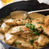Honey Mustard Chicken - Chicken simmered in a homemade honey mustard sauce. Super easy, super fast! recipetineats.com