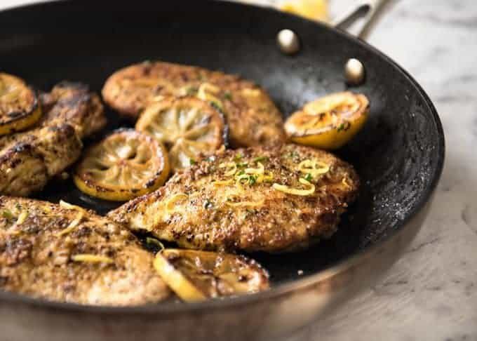 Forget store-bought seasoning! This homemade Lemon Pepper Chicken is so simple and fast, you can make it tonight. It tastes incredible! recipetineats.com 