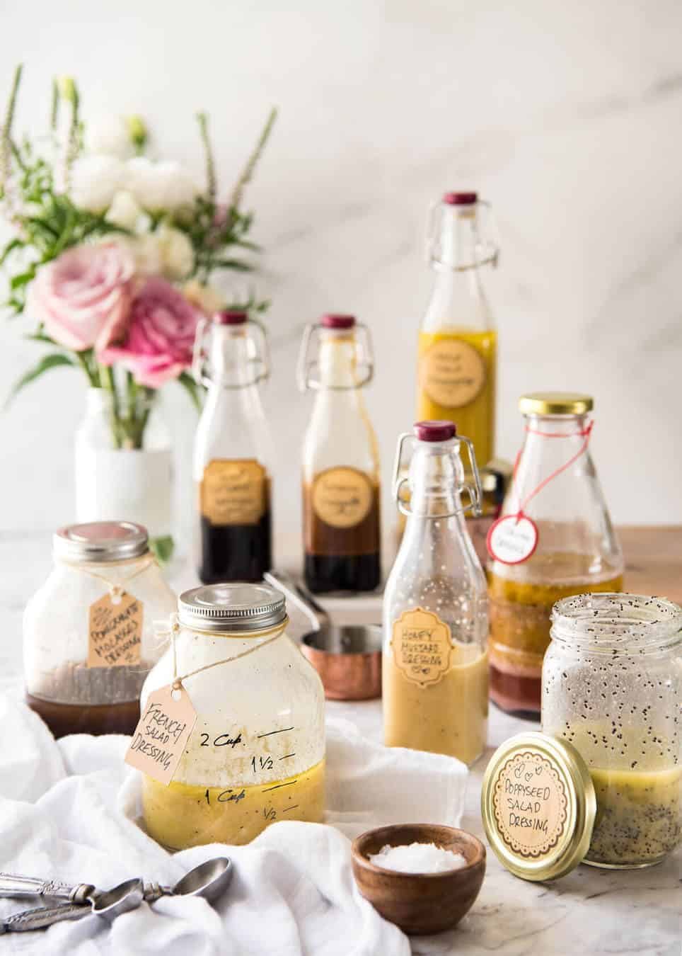 Easy Salad Dressing Recipes - Long Shelf Life, Ready To Use recipetineats.com