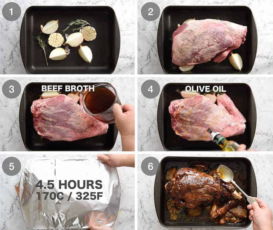 How to make Slow Roast Leg of Lamb