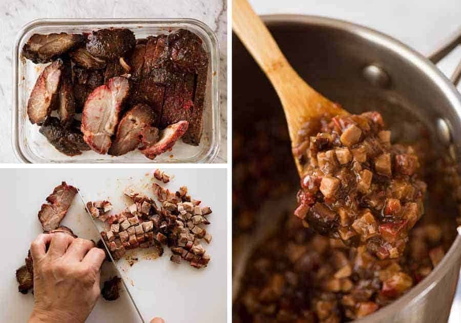 Preparation steps for how to make Chinese Steamed Pork Buns Filling