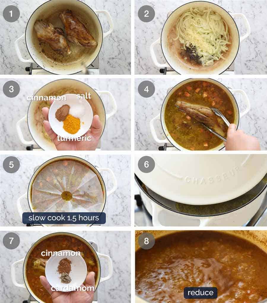 How to make Persian Lamb Shanks