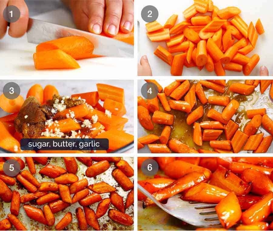 How to make Brown Sugar Glazed Carrots