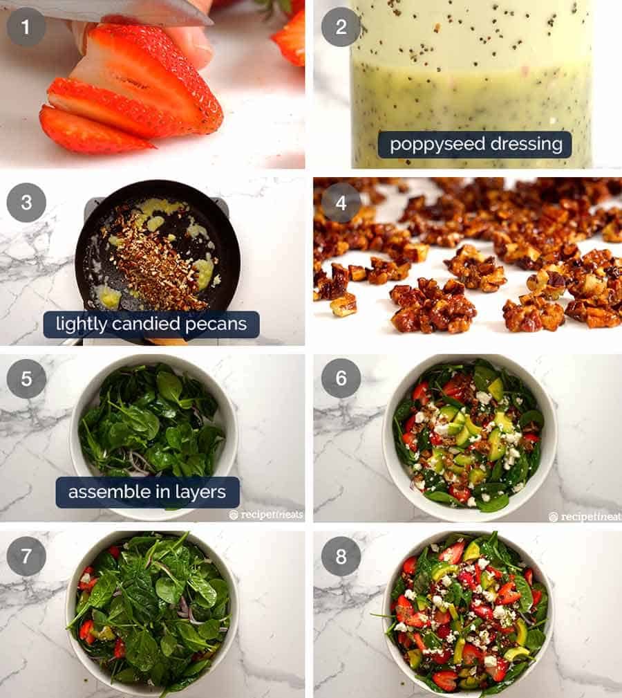 How to make Strawberry Salad