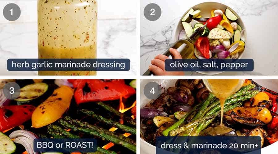How to make Marinated BBQ Vegetables