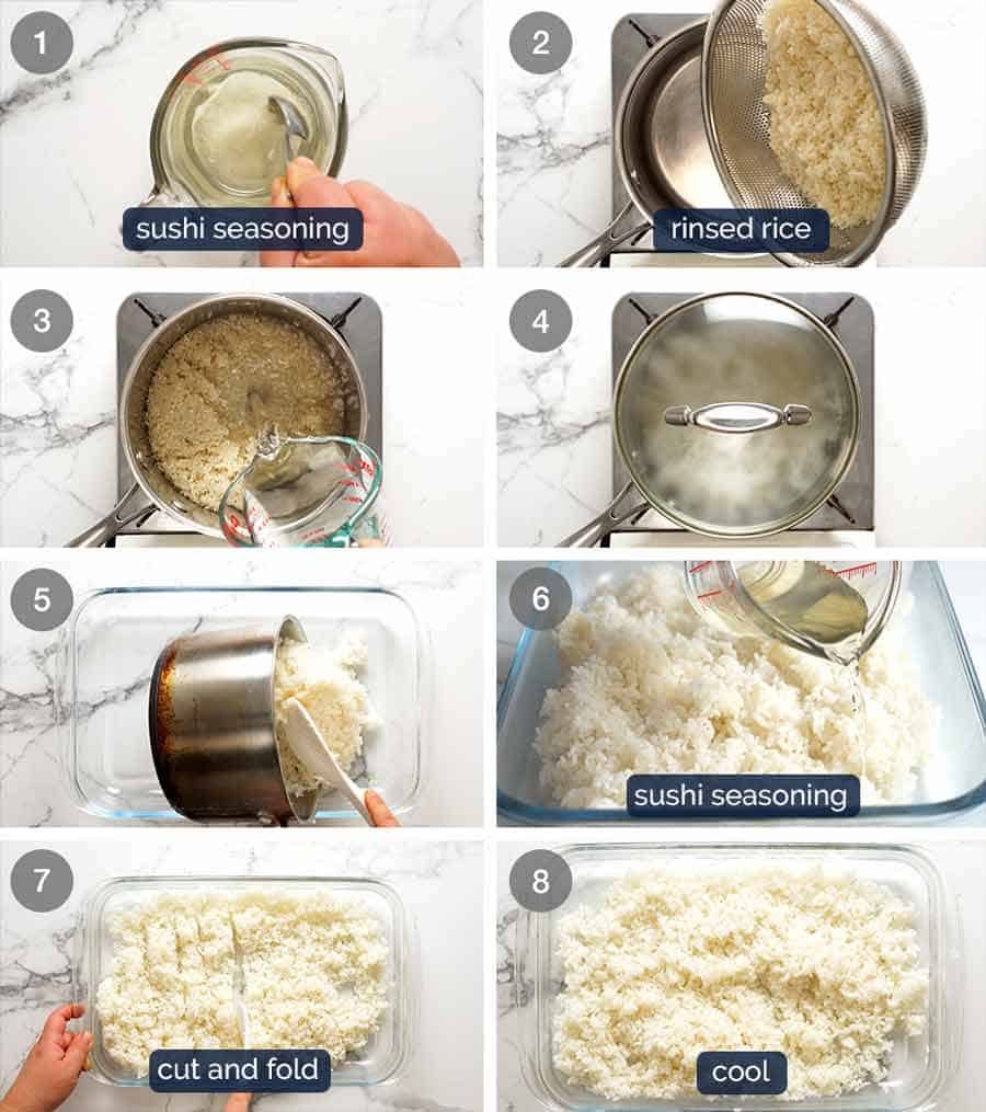 How to make Sushi Rice for Poke Bowls