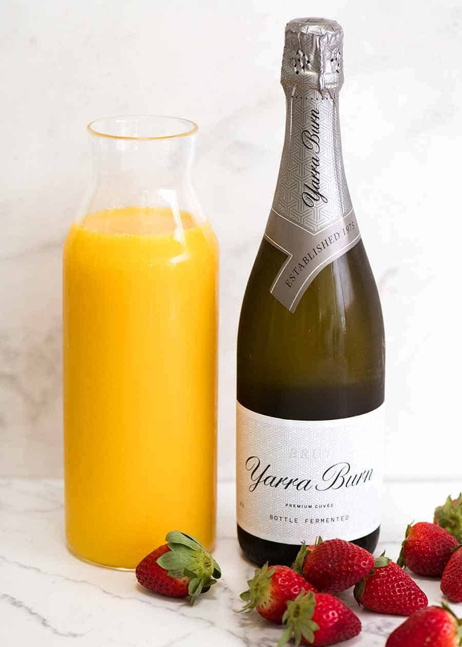 What type of champagne for Mimosas - brut sparkling wine