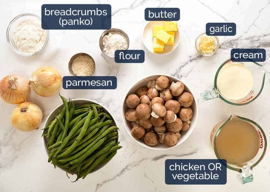 What goes in Green Bean Casserole