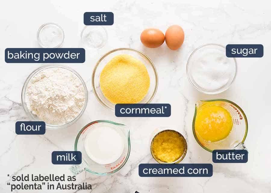 What goes in cornbread