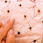 Cloves in glazed ham