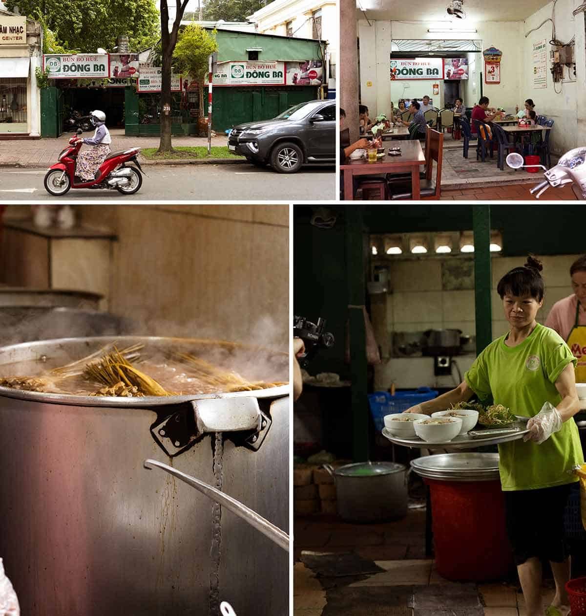 Top place to have BEST Vietnamese Spicy Beef Noodle Soup - Bun Bo Hue - Bun Bo Hue Dong Ba