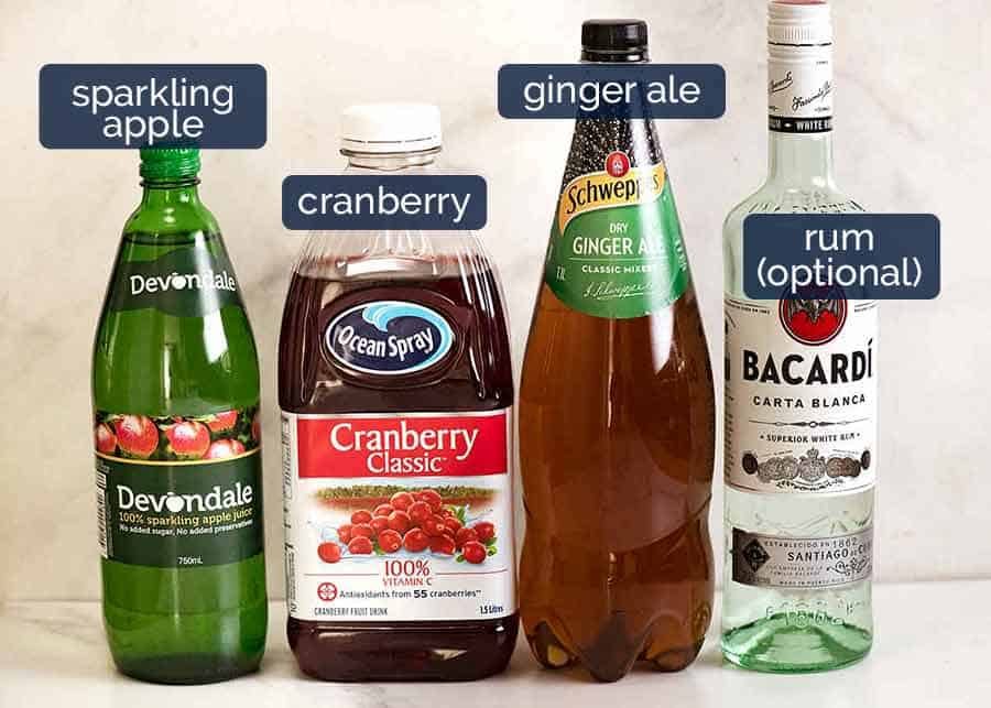 What goes in fruit punch