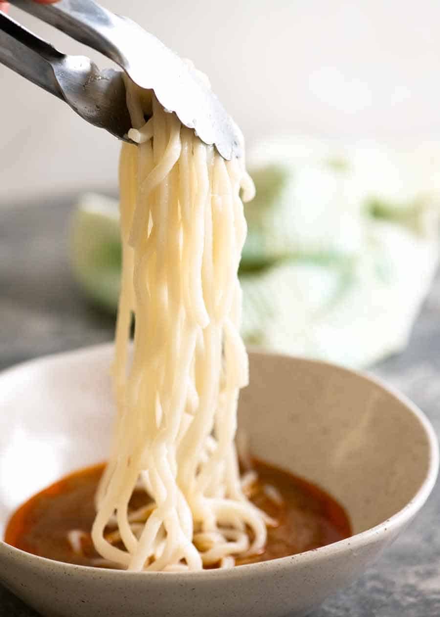 Noodles for Dan Dan Noodles
