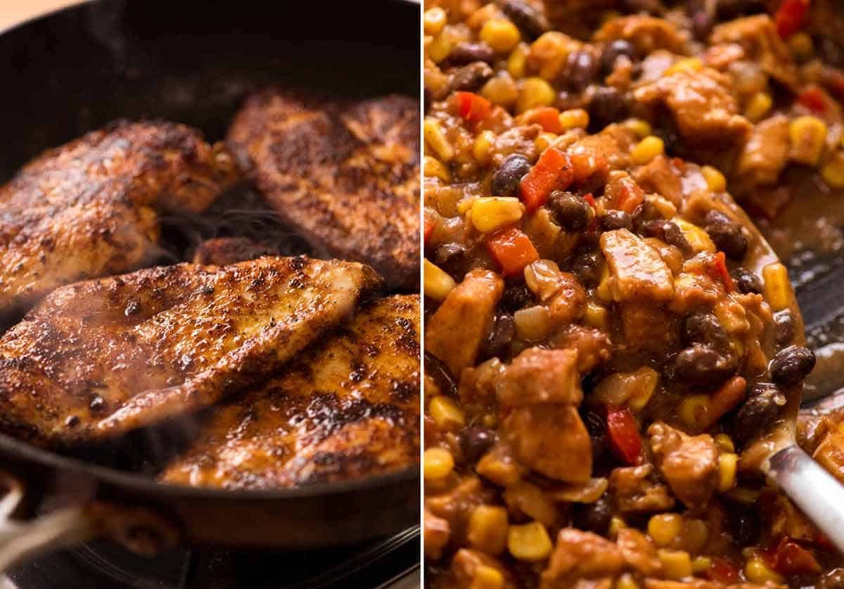 Chicken Enchilada filling