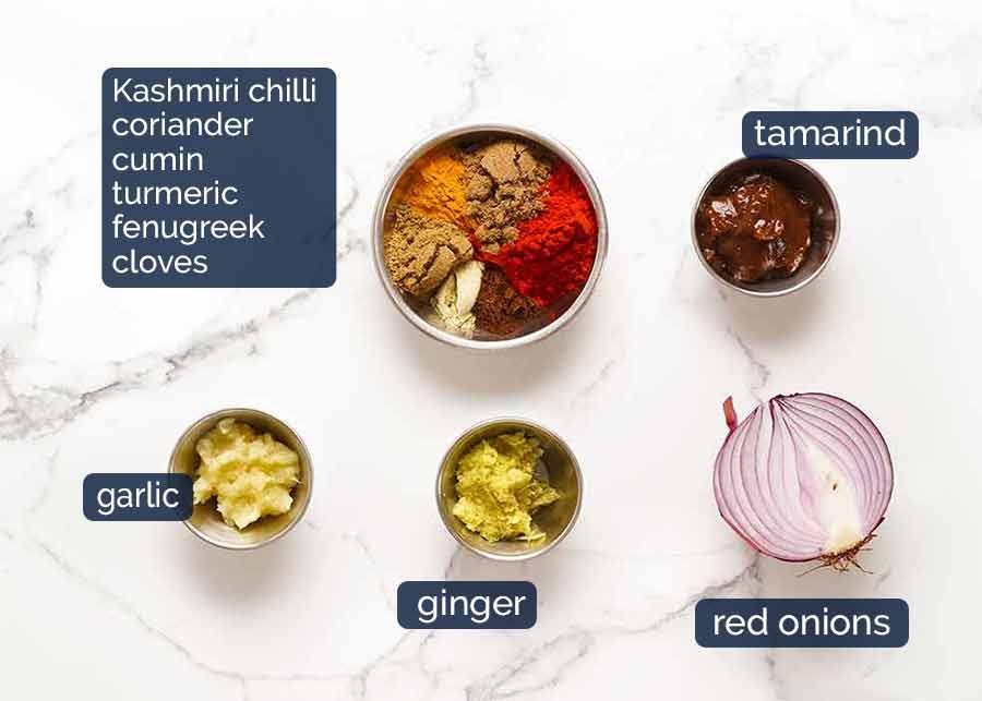 Goan Fish Curry curry paste ingredients