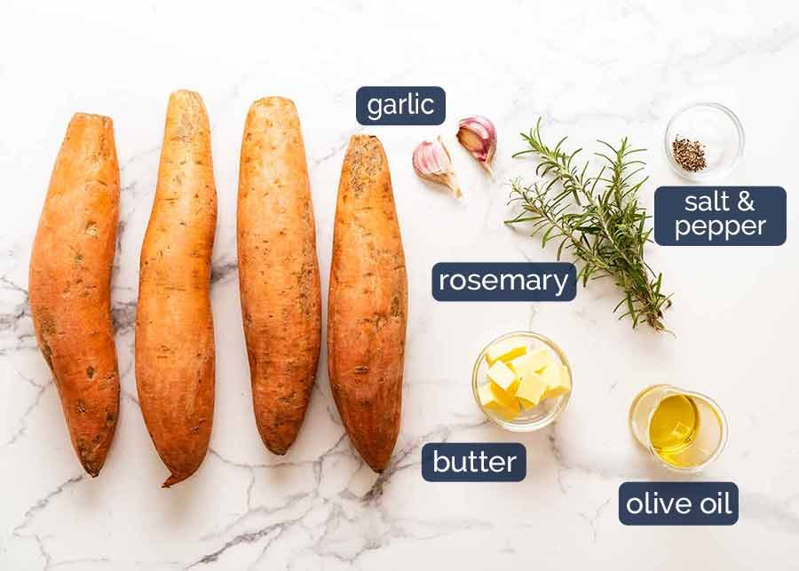 Ingredients in Sweet Potato Bake( side dish)