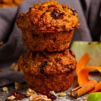 Cinnamon breakfast muffins (Morning Glory Muffins)