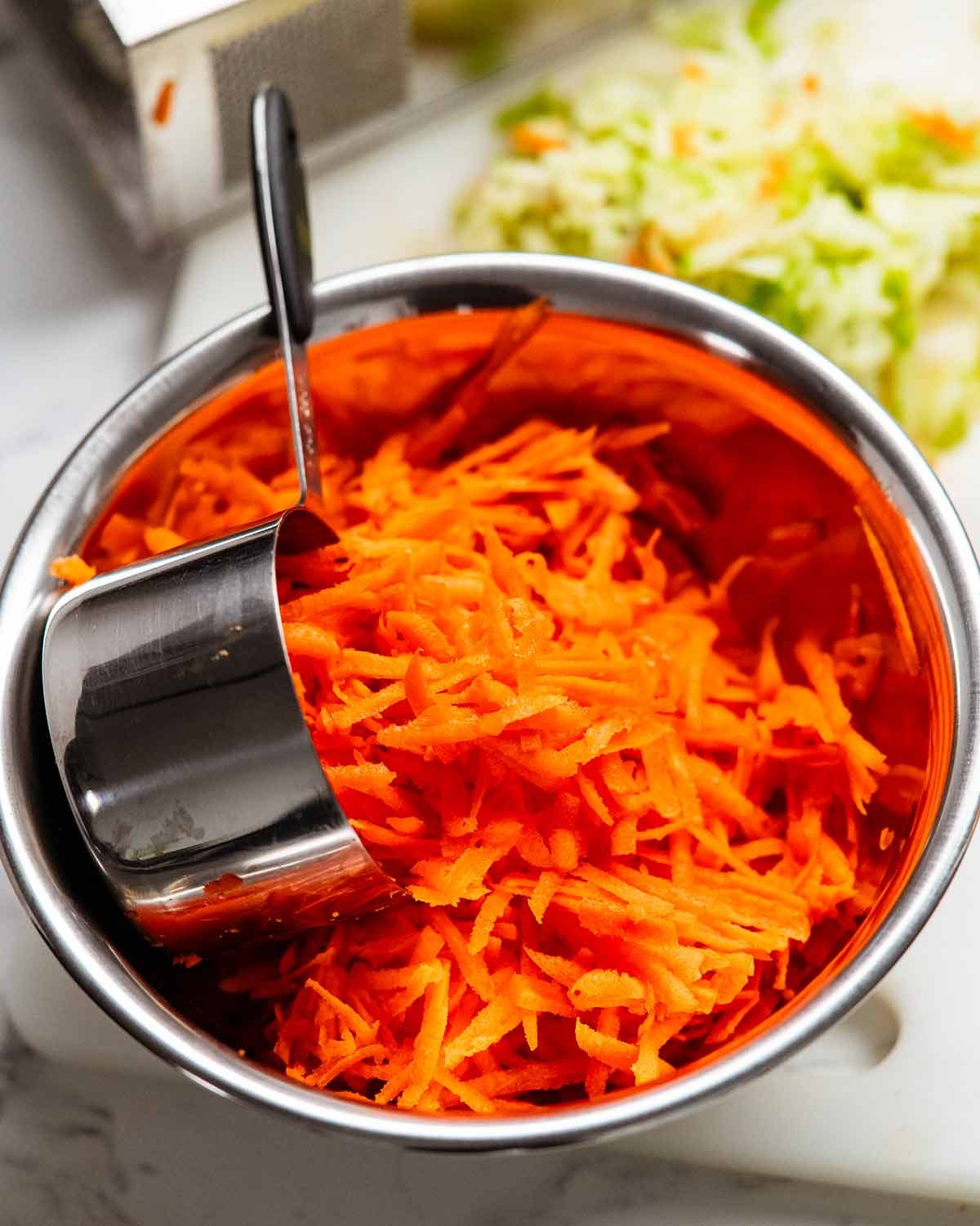 Making Cinnamon breakfast muffins (Morning Glory Muffins)