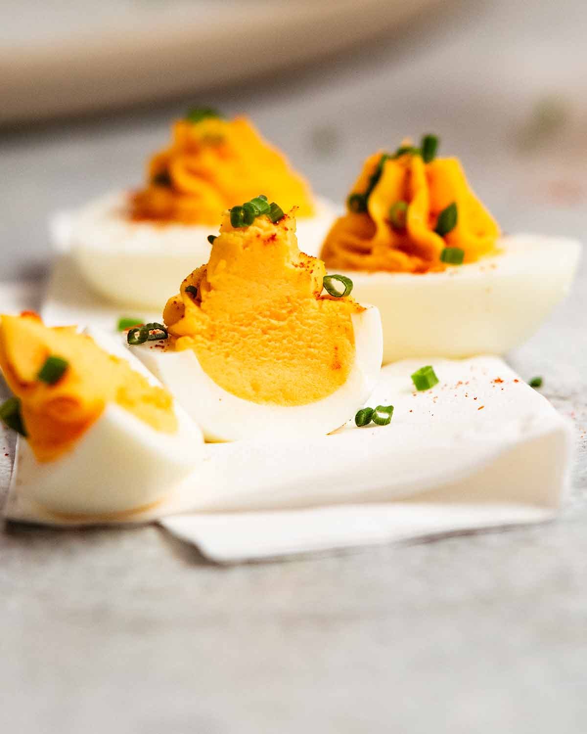 Devilled eggs