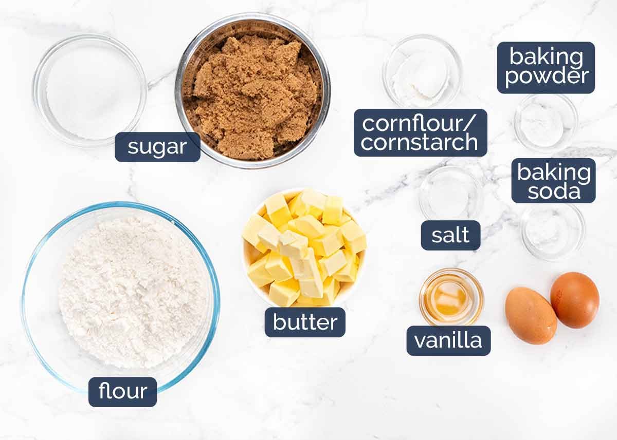The Chocolate Chip Cookies ingredients