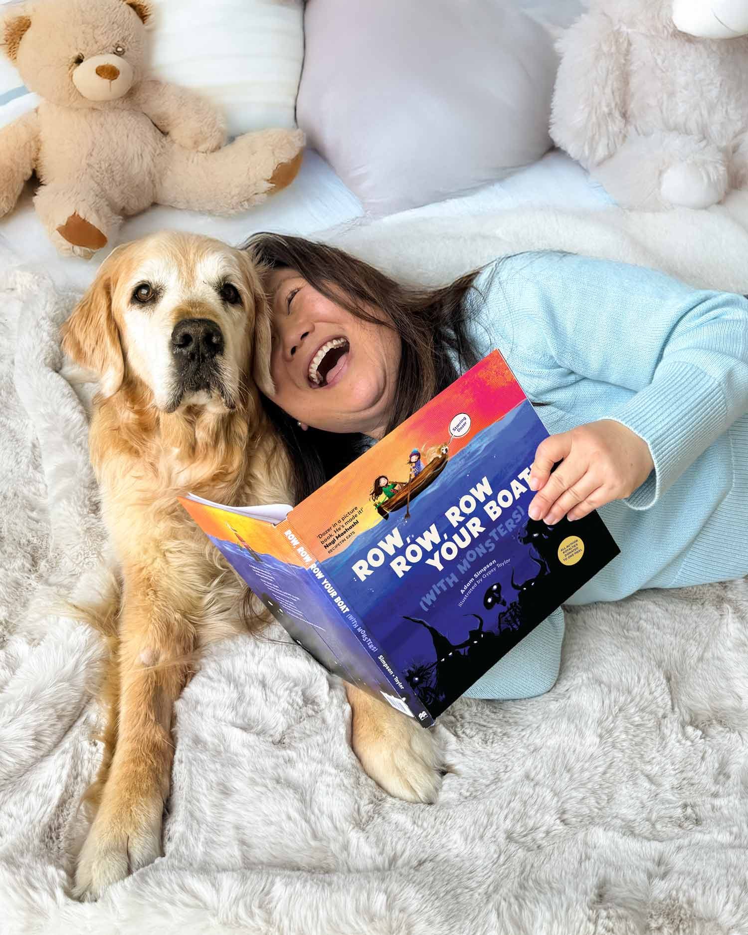 Row Row Row your Boat (with Monsters) Dozer and Nagi RecipeTin