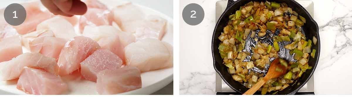 French fish pie ingredients