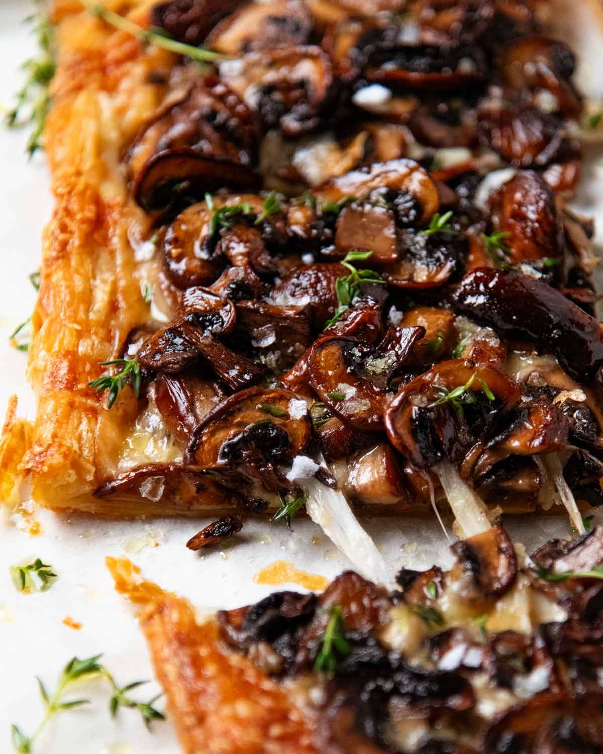 JB's Mushroom tart