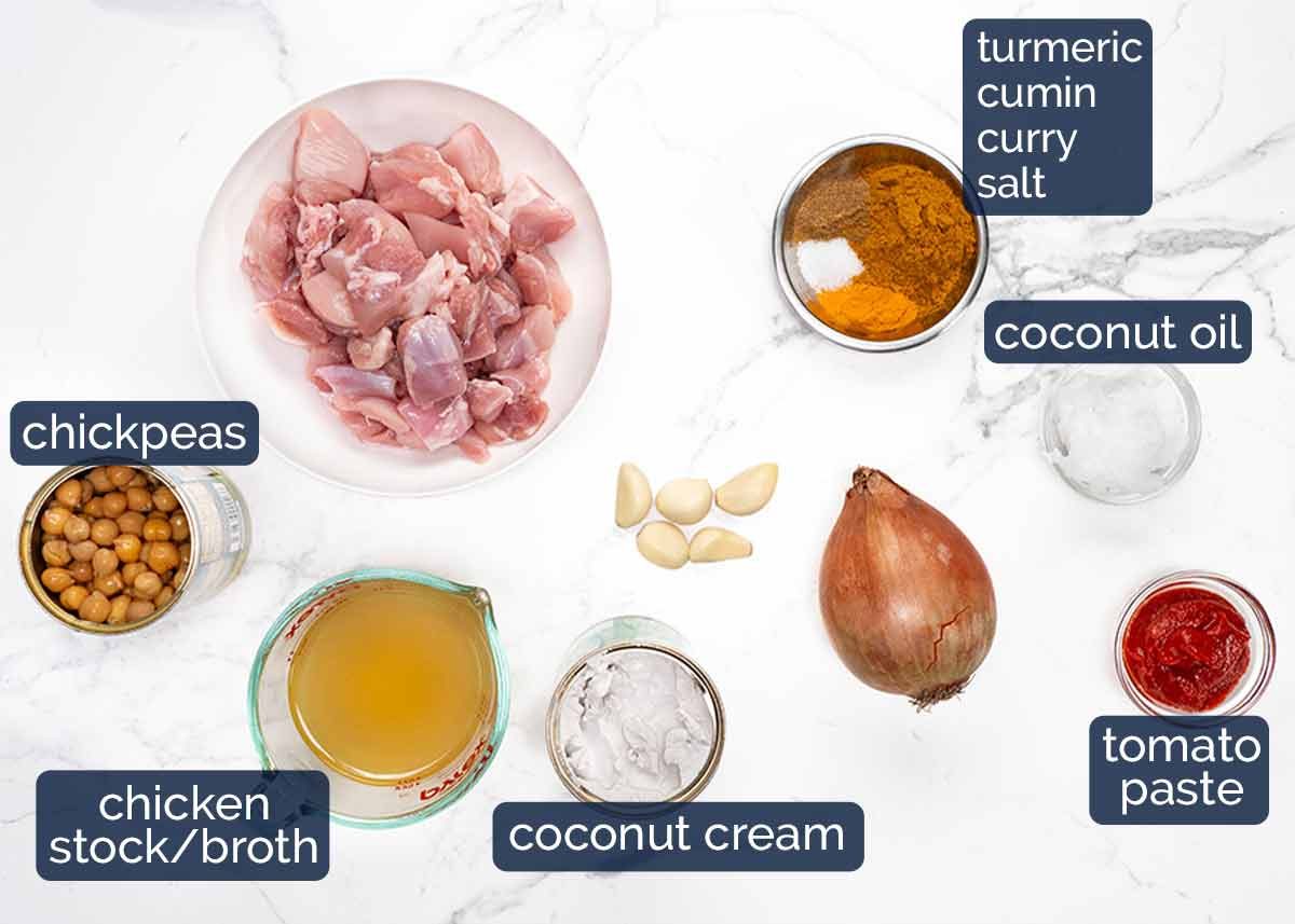 Coconut Chicken Curry - quick and easy