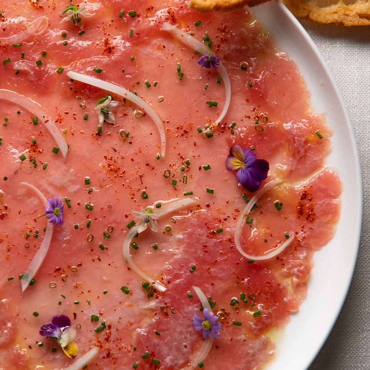 Tuna Carpaccio