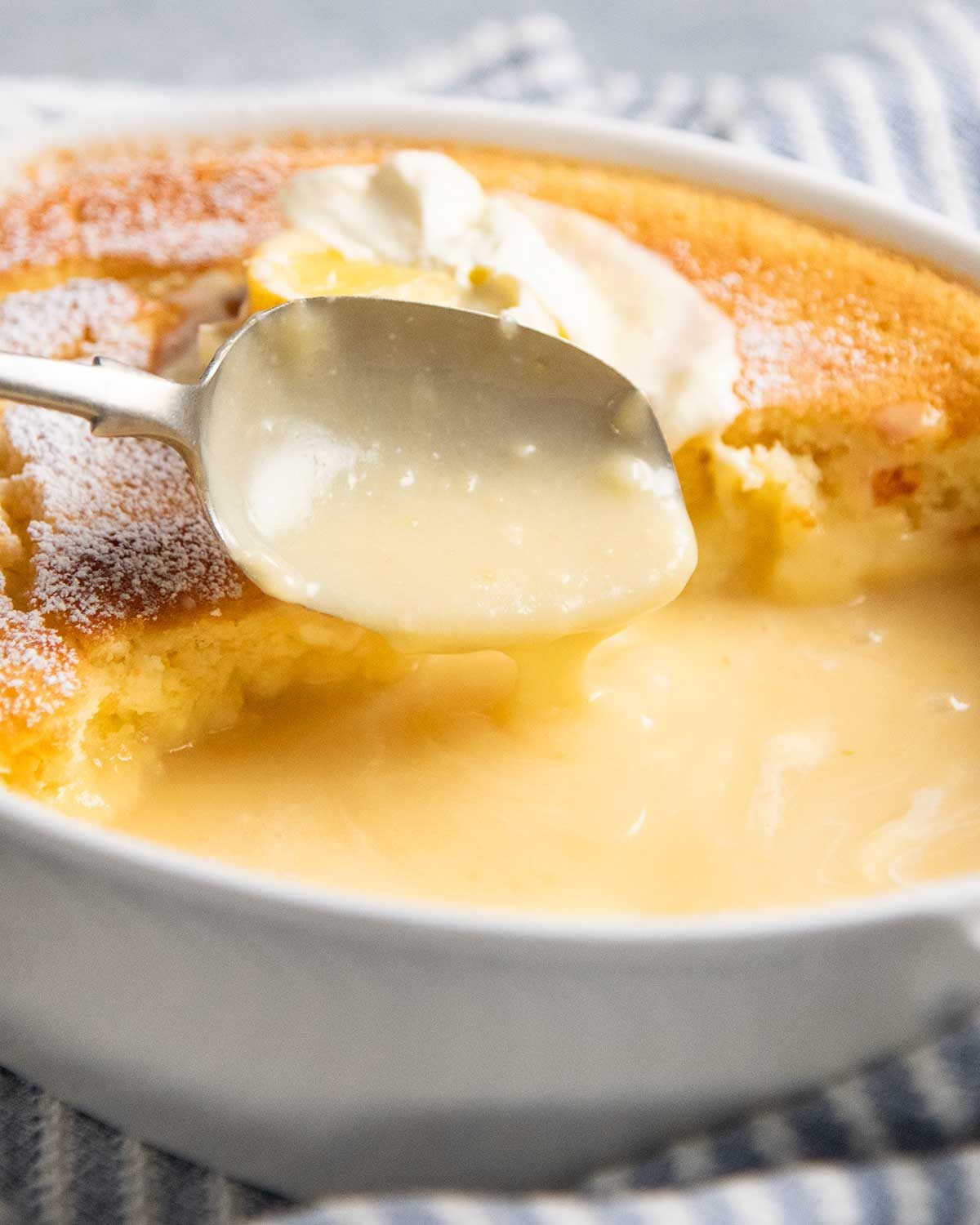Lemon Delicious Pudding